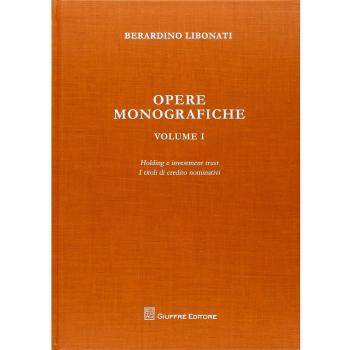 Opere monografiche. Vol. 1