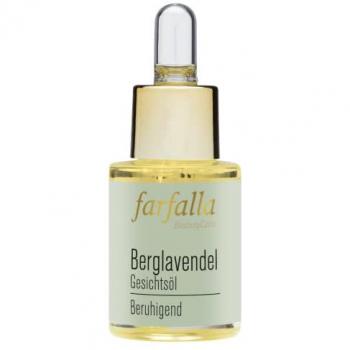 Farfalla Essentials AG Gesichtspflege Gesichtsöl Berglavendel beruhigend, 15 ml