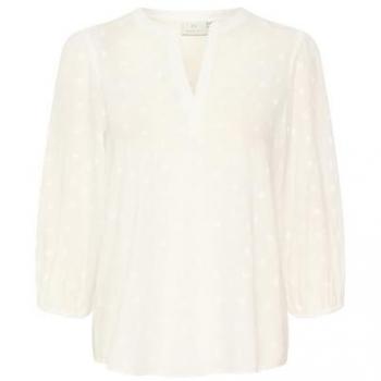 Damenbluse KAFFE Jollia Weiss