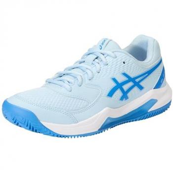 Zapatillas Asics Gel‑Dedicate 8 Clay mujer – tono azul pastel