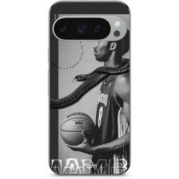 Funda Suave MANIACASE para Google Pixel 9 Pro - Negro - Inspirada en Kobe Bryant