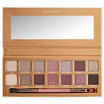 Sigma Beauty Modische Lidschatten-Palette mit Applikator 208,2 g