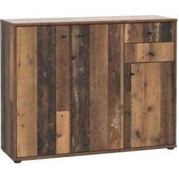 Kommode 3-trg K2KK40 TEMPRA von Forte Old Wood Vintage