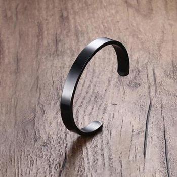 Sportlicher Goldarmreif 6mm für Männer und Frauen