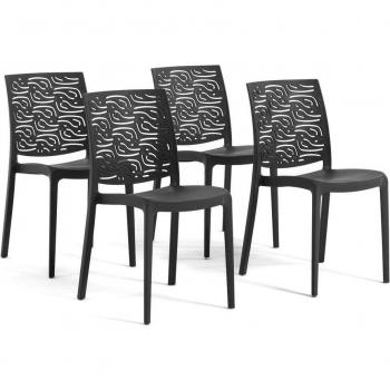 Set de Sillas Antrárcitas Fuori 4 Unidades