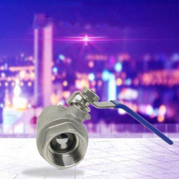 C90A 304 Stainless Steel Full-Diameter Ball Controller – ½” to 1”