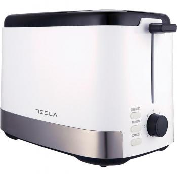Tesla TS300BWX Toaster - 800W - Ontdooien & Roosteren - Wit