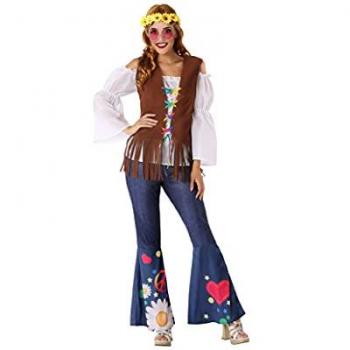 Disfraz de Carnaval Hippie para Adultos 110046