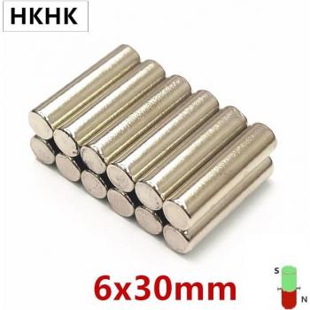 6mm x 30mm Super Strong Rare Earth Magnets