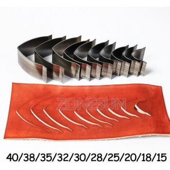 ZONESUN Leather Craft Sharp End Cutter Tool Set
