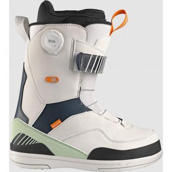 Botas Snowboard Mujer DeeLux 2024 Ida Lara Boa Blanco