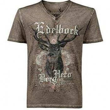 Shirt Berghero (stein, Gr. L) von Stockerpoint Mountain Rocker für Herren
