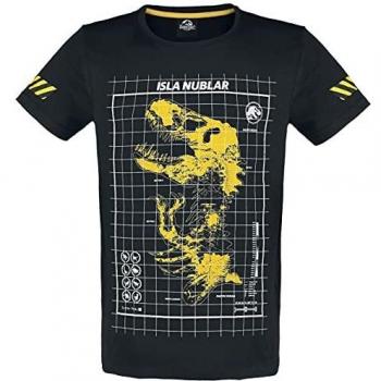 Jurassic Park Isla Nublar T-Shirt - Schwarz - M