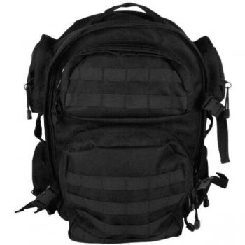 VISM Tactical Backpack with PALS Webbing - Black