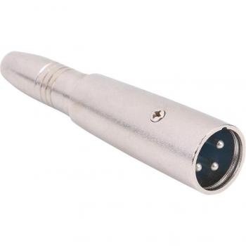 Adaptador de micrófono XLR 3 pines a 6,35mm - Pack de 2