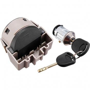 Car Ignition Switch Lock Cylinder with 2 Keys for Transit Connect 1998
