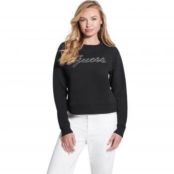 Felpa Guess Alona Jet Black A996 XS – Colore Nero