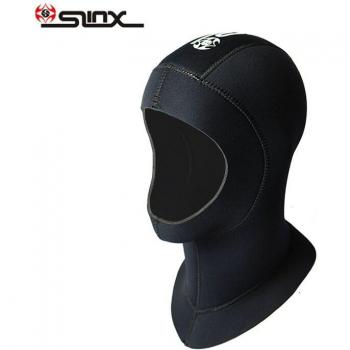 SLINX DIY Trimed 5mm Neoprene Scuba Diving Mask Full Face Neck Hat Waterproof