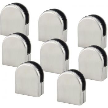 Shining House 304 Stainless Glass Holder Clamp (8–12 mm)