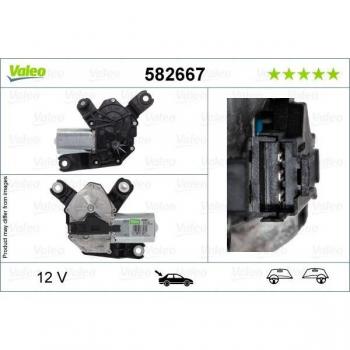 Ruitenwissermotor Achter VALEO 582667