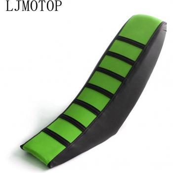 Cubierta de cuero suave para asiento de moto KAWASAKI KLX KX