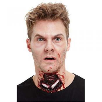 Latex Exposed Throat Injury by Smiffys FX