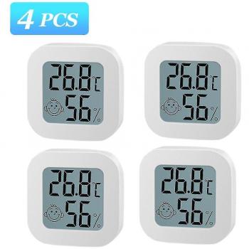 Hygromètre Intelligent Tuya Zigbee 4pcs