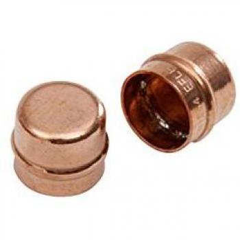 CopperPipe 15mm Solder Ring Cap Set