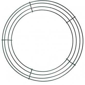Floral Metal Wire Wreath Frame