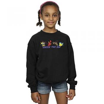 Undersea Princess Black Kids' Sweatshirt