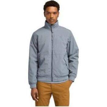 Impermeable Casual Timberland Hombre 2024 Bómber Gris