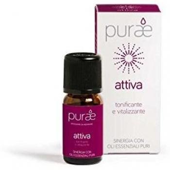 Purae Sinergia Con Oli Essenziali - Attiva 10ml
