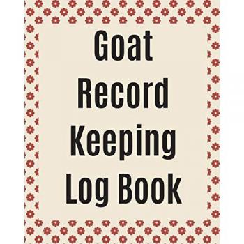 Goat Record Keeping Log Book