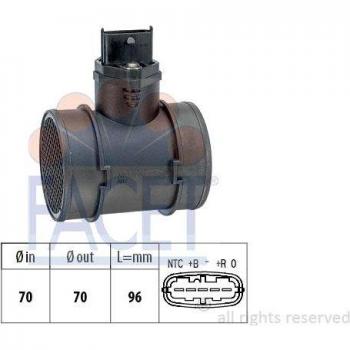Sensor de masa de aire FACET 10.1155