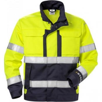 Flame High Vis Jacke Kl. 3, Warnsch.-gelb/marine
