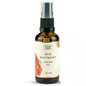 Nature Queen Olej Rycynowy Zimnotłoczony 50ML
