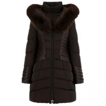 Cappotto invernale Guess “New Oxana” cioccolato