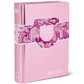 Be-You Diary Agenda Rose Gold Easy 2021-2022