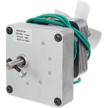 Motor de engranaje para horno de barbacoa AC 110V-240V, motor silencioso 1.6-3.0 RPM
