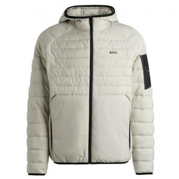 BOSS J_Thor 2 Beige Padded Jacket for Men