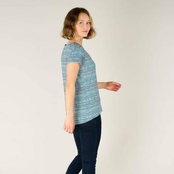 Sherpa V-Ausschnitt T-Shirt Neha