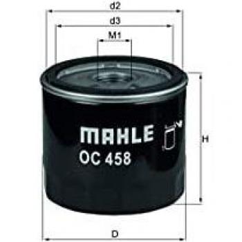 MAHLE Original Filtre d'Huile RENAULT,FIAT,ALFA ROMEO OC 458 71772206