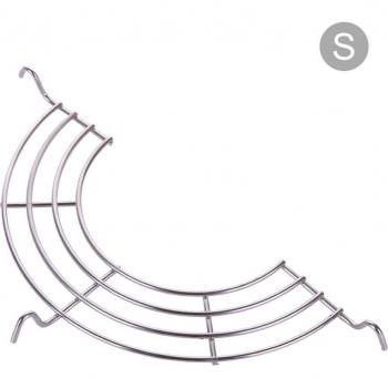 Stainless Steel Semi-Circular Frying Rack and Oil Drain Filter