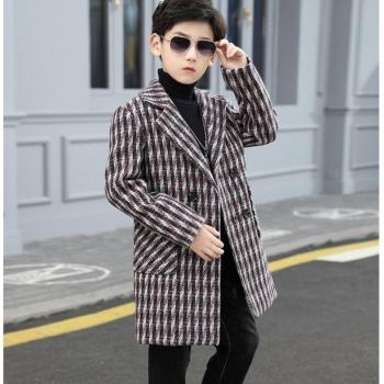 Spring Breeze Wool Blend Boys Coat