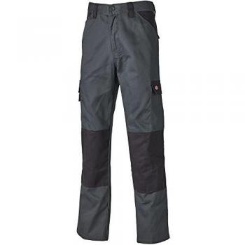 Pantalone di Lavoro Dickies 44 Grigio/Bianco con Tasche Nero