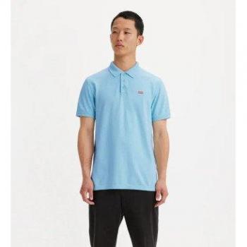 Levi's Men's Heritage Blue Short Sleeve Polo - XL