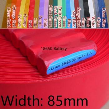 18650 Battery Heat Shrink Sleeve Protector - 1 Meter, Width 85mm (Diameter 55mm)