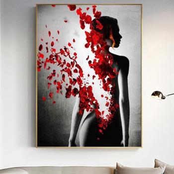 Punto Diamante Donna – Artigianato in Petali 20x30cm
