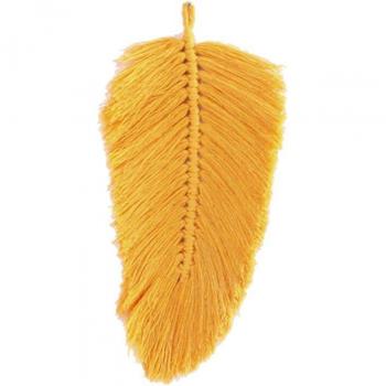 Artisanat de Glandes Feuille Chambre Murale Pendulaire