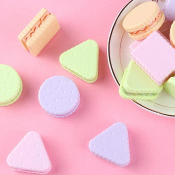 Sacapuntas Escolar en Forma de Galleta Kawaii